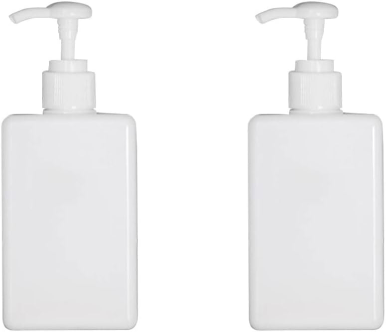 2pcs Wash Conditioner Face Refillable Pump Liquid Clear