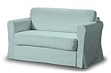 Colección 100% Algodón Dekoria Funda para sofá Hagalund de color azul claro