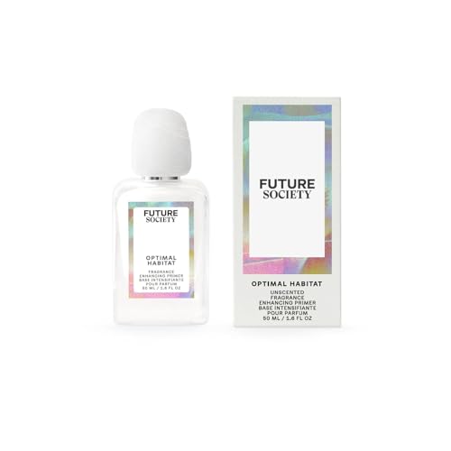 Future Society Optimal Habitat Fragrance Enhancing Primer - Luxury Perfume Primer Increases Longevity of Fragrances - Unscented Layering Spray Extends Perfume Wear To 16 Hours - 50ml