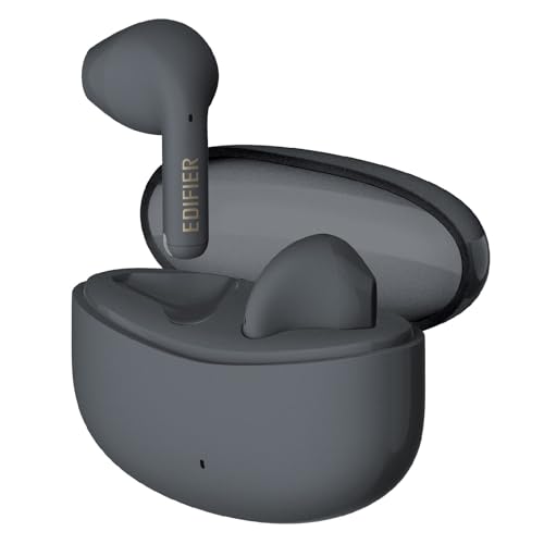 Image of Edifier X2s True Wireless Earbuds, Bluetooth 5.3, 13mm Dynamic Drivers, Deep Bass, Lightweight, AI Environmental Noise Cancelling, Custom Sound, IP54 Water Dust Resistant, Grey