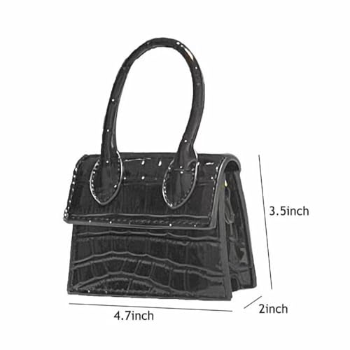 Image of Cute Purse Mini Crossbody Bags for Women Top Handle Clutch Handbag | Cute