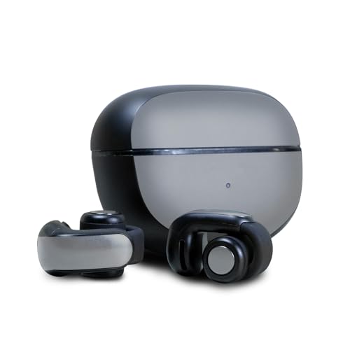 Image of Skin Compatible with Bose Ultra Open Earbuds - Solid Gray - Premium 3M Vinyl Protective Wrap Decal Cover - Easy to Apply | Crafted in The USA by MightySkins