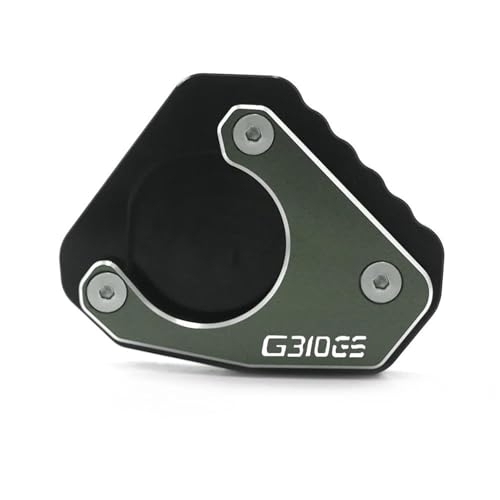 tänder-Verbreiterung Motorrad-Seitenständer-Auflage Für G310GS 2017–2020 Seitenständer-Verlängerung, Seitenständer-Vergrößerungsplatte, Zubehör(Titan)