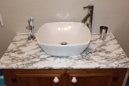 Black White Veined Marble Gloss Vinyl Architectural Wrap For Home Office Furniture Wallpaper Tile Sheet 6.5Ft X 15.9 Inches Roll (6.5Ft X 15.9 Inches 3-Roll Pack) #TOP5