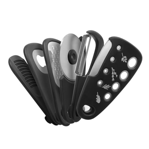 ULTECHNOVO Kit De Utensilios De Cocina Pelador De Rallador De Patatas Abrebotellas De Pizza De