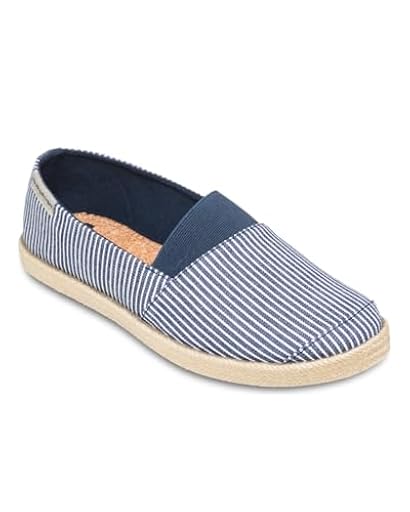Quiksilver - Espadrilled Cold Cement Shoe para Hombre - Denim - 44 EU | Ya disponible en tu tienda friki favorita! En mundofriki.es!