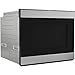 SHARP SMD2499FS Smart Convection Microwave Drawer Oven with Easy Wave Open, 24-inch, 1.4 Cubic Feet, 950 Watt, Concealed Glass Touch Control Panel, Works with Alexa Certified, Edge to Edge Black Glass