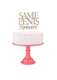 Little Genie Productions 84994: Glitterati Same Penis Forever Caketopper