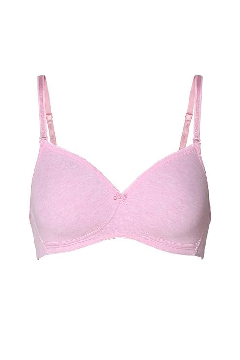 Image of Van Heusen Women's Cotton T-Shirt Bra|16 Hour Comfort|Everyday Bra|Breathable Perforated Cups|Anti Bacterial Tech|Sweat Absorbent|Padded|Wireless|Coverage|No Slip Soft Straps|Detachable Straps