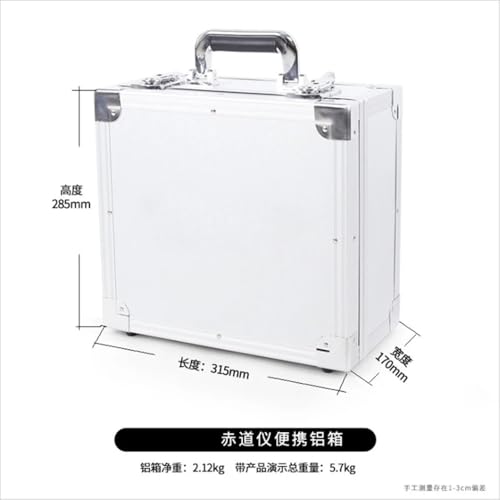 Caja de aluminio para telescopio ecuatorial con espuma rígida antichoque para accesorios 2