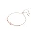 Swarovski One bracelet, Heart, Pink, Rose gold-tone finish