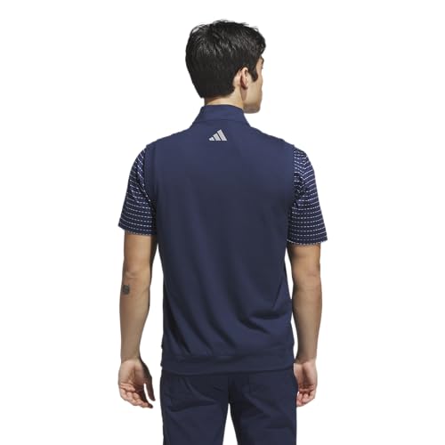 adidas Men's Ultimate365 Elevated Quarter-Zip Vest3