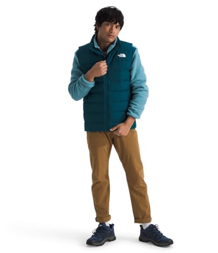 Image of THE NORTH FACE Men's Aconcagua 3 Insulated Vest | Wind Resistant, Water Repellent, 600 Fill Waterfowl Down Insulation