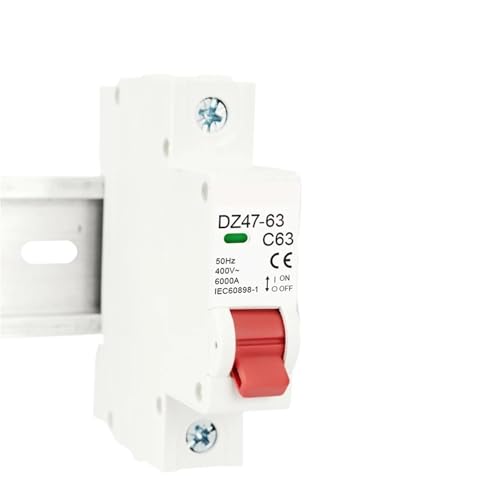 Disjoncteur miniature monophasé évite surcharge tableau électrique 40A