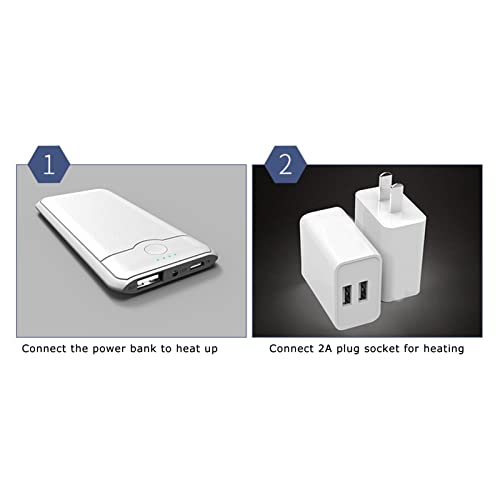 Tapete térmico USB ajustable para reptiles tamaño grande miniatura 5