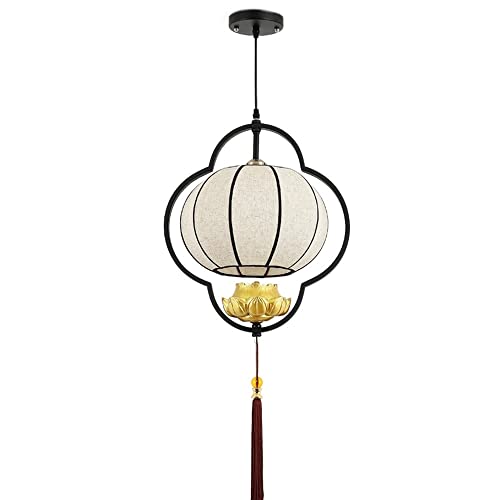 Lustre rétro chinois pour salle à manger et salon de thé traditionnel