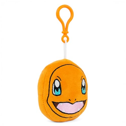 Image of Mirada Pokemon Charmander Bagclip Soft Plush Toy - 12cm | Official Licensed Stuffed Keychain for Kids & Fans | Cute & Lightweight | Ideal Gift for Birthday /Christmas /Diwali