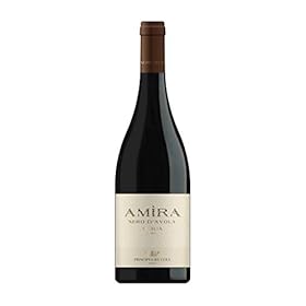 Feudo Principi di Butera Amìra - Nero d'Avola Sicilia DOC - Italian Still Red Wine from Sicily, Italy - 100% Nero d'Avola Grapes - 75cl / 750ml, 13.5% ABV – PRINCIPI DI BUTERA