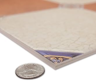 Merola Tile Manises Decor Mix 13-1/8" x 13-1/8" Ceramic Floor and Wall Tile