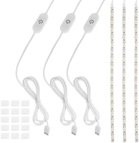 3Pcs Sewing Machine Light Strip with Touch Dimmer, 12in Adhesive ...