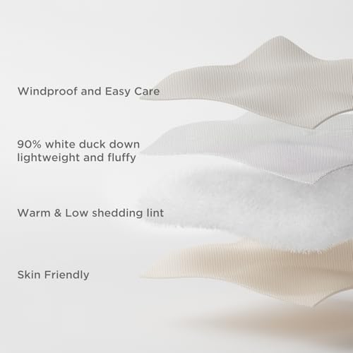 DAVE&BELLA Toddler Winter Down Jackets, Baby Boy Girl Lightweight Padded Puffer Jacket Coat Kids Packable Windproof Outerwear4