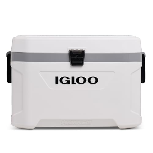 Igloo 54 Qt Marine Ultra Cooler, White