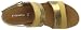 Stonefly Aqua III 11 Laminated LTH, Sandalias con Correa de Tobillo Mujer,...