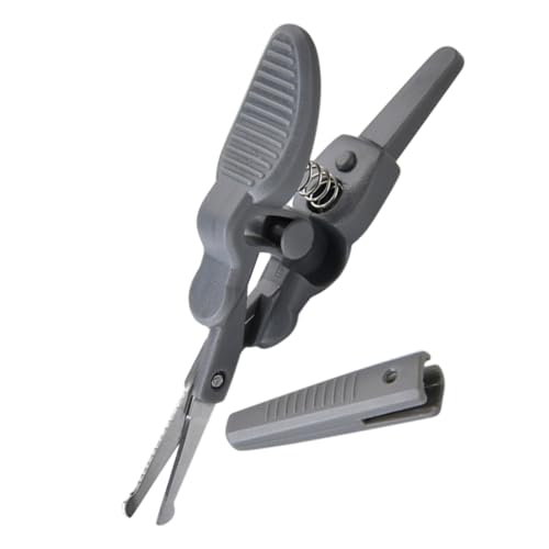 FRCOLOR 製 丸先眉毛鼻毛はさみ 多機能グルーミング 小型美容カット用 男女兼用