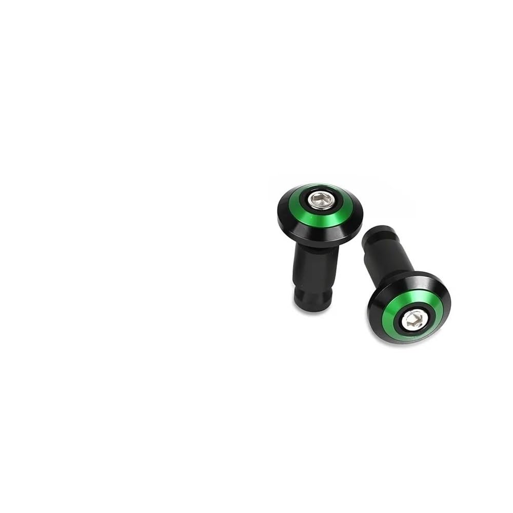 Embouts de guidon de moto 7/8" vert pour Aprilia RS50 1999-2005