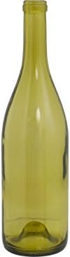 Wine Bottles (Dead Leaf Green) - 750ml Case of 12
