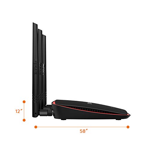 Tenda AP5 Access Point Wireless, 300 Mbps, 3 Antenne Esterne da 5 dBi, 2 * 100M Ethernet Porte, Poe, WISP, Supporto da Tavolo/da Parete
