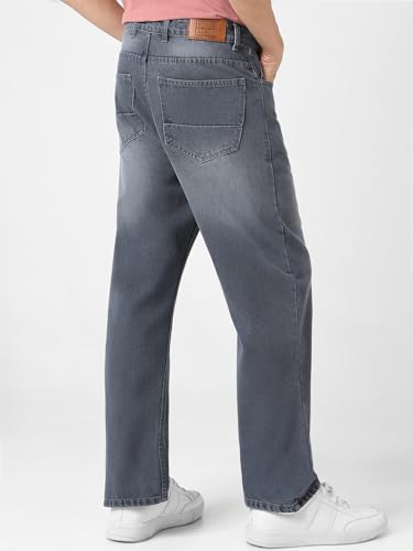 Image of Urbano Fashion Men Mid Rise Loose Jeans