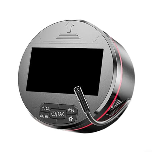 URPIZY Cámara endoscópica con pantalla de 4,3/2,4 pulgadas, HD, IPS, LCD, cámara de inspección, 8 mm, 1080P, resistente al agua, IP67, iluminación LED para cilindros de motor, tuberías, 2 m/5 m, cable