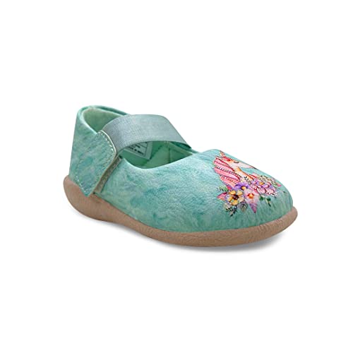Image of KazarMax Hopits Sea Green Shimmer Unicorn Ballerina For Baby Girls- 9-12 Months - Ballet