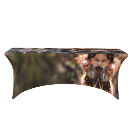 Nappe élasthanne raton laveur anti pli protection table - 3