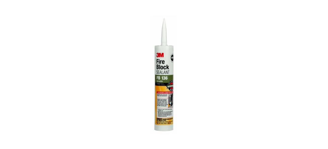 Fire Barrier Sealant, 10.1 oz., Gray