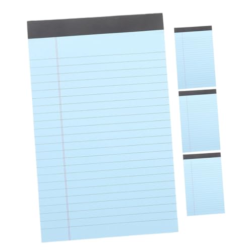 Bloc-notes déchirables à lignes lot de papeterie minimaliste de bureau