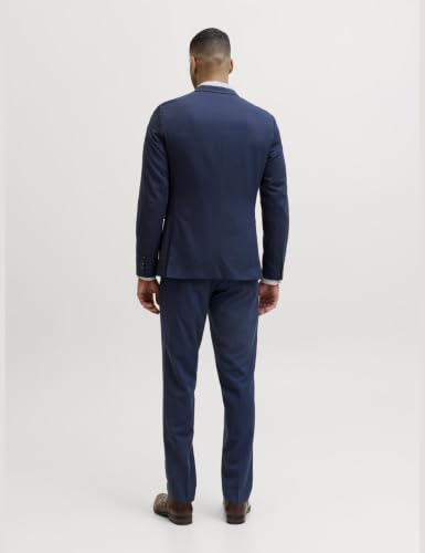 JACK & JONES Herren jprfranco Trouser nos Tuxedo Hose, Dark Navy, 50 EU – Ansicht 5