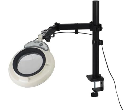 オーツカ光学 LED照明拡大鏡 スイングアーム式 4X ARコーティングレンズ SKKL-SA 4XAR