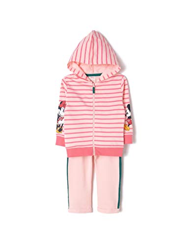 ZIPPY Dis Jogging Set Cryst Pink Survêtement, Rose (12/1605tcx/Crystal Pin 3299|1021902), 80 (Taille Fabricant: 12/18M) Bébé Fille