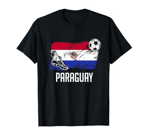 Paraguay Flag Jersey Paraguayan Soccer Team Paraguayan T-Shirt cover