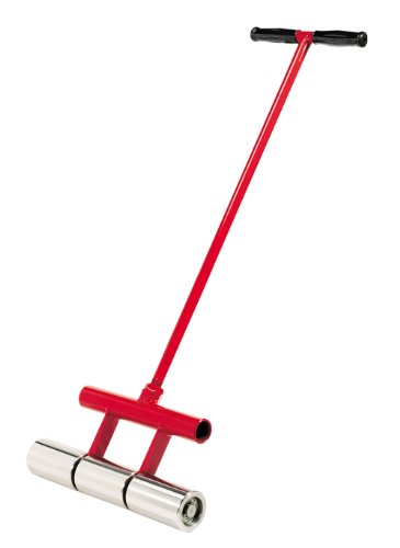 Roberts 10-935 35-Pound Lightweight Flooring Roller with Chrome-Plated Rollers, Insert Axles and Removable Handle for Easy Storage