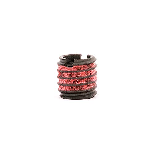 Image of E-Z LOK Threaded Insert for Metal 12L14 Carbon Steel Thread Inserts M4-0.7 Internal Threads, 5 /16-18 External Threads, Pack of 5