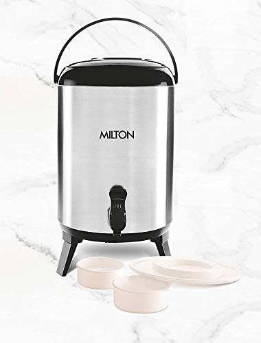Image of Milton Thermosteel Stellar Water Jug 14 Liters, Silver
