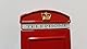 2 UR DOOR Rote Telefonzelle Spardose, Bank-Souvenir, Zinkdruckguss, London-Souvenir mit Union Jack, Sammlerstück mit leicht zugänglicher Kappe für Kinder und Erwachsene, unverwechselbare Größe: 14 x 6