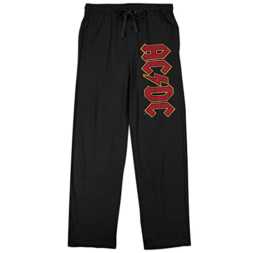 AC/DC Sleep Pants-Large Black