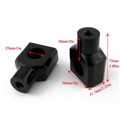 Fixer un guidon de moto custom instable avec ce collier 25 mm