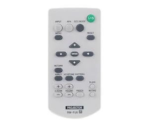 AULCMEET RM-PJ8 Ersatzfernbedienung Kompatibel mit Sony 1080p 3LCD Xga Projektor VPL-EX222 VPL-EW578 VPL-EW575 VPL-EW455 VPL-EW435 VPL-EX575 VPL-EX570 VPL-EX455 VPL-EX450