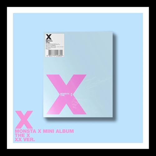 (XX Ver.) MONSTA X [THE X] 13th Mini Album / CD-R+Book+Lyric+Book Mark+Photo+2 Card+POB+GIFT