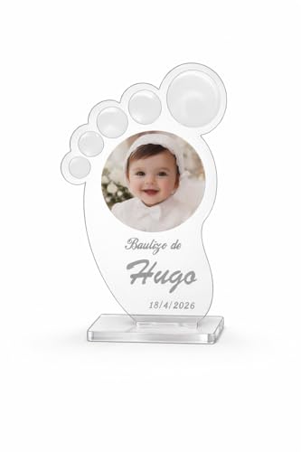 masqueprecios Detalle Bautizo Personalizado para Invitados en Metacrilato – Portafotos Recuerdo con Foto y Huella del Bebé – Regalo Original Bautizo con Nombre y Fecha masqueprecios Detalle Bautizo Personalizado para Invitados en Metacrilato – Portafotos Recuerdo con Foto y Huella del Bebé – Regalo Original Bautizo con Nombre y Fecha
